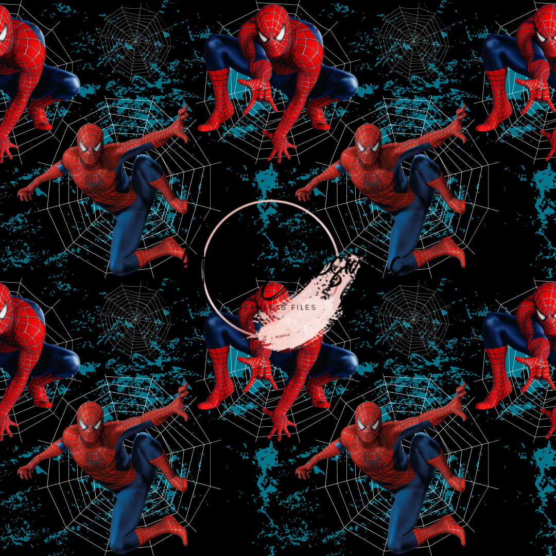 Super hero Spider Seamless File