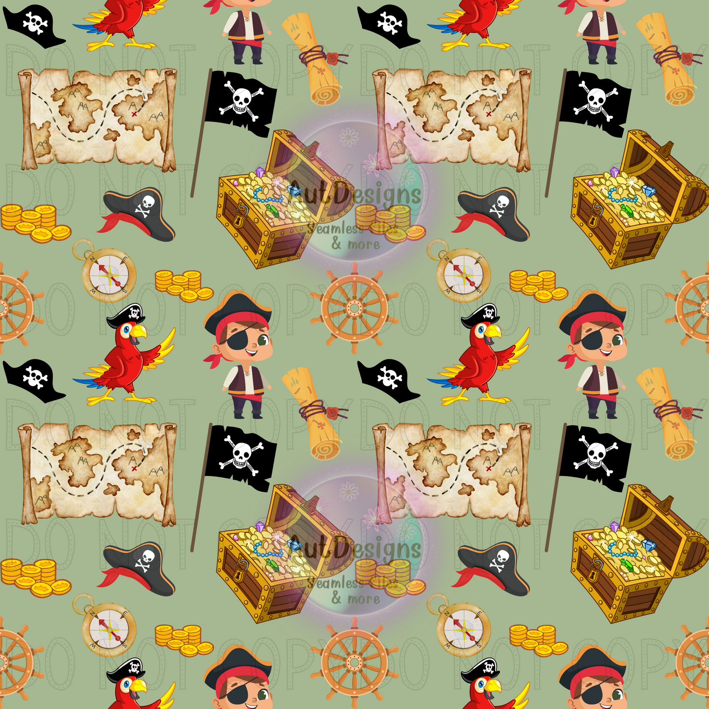 Pirates Booty Seamless File