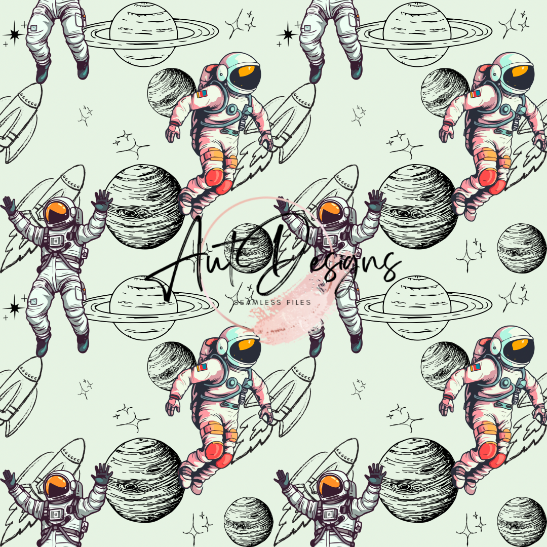 Space Astronaut Seamless File