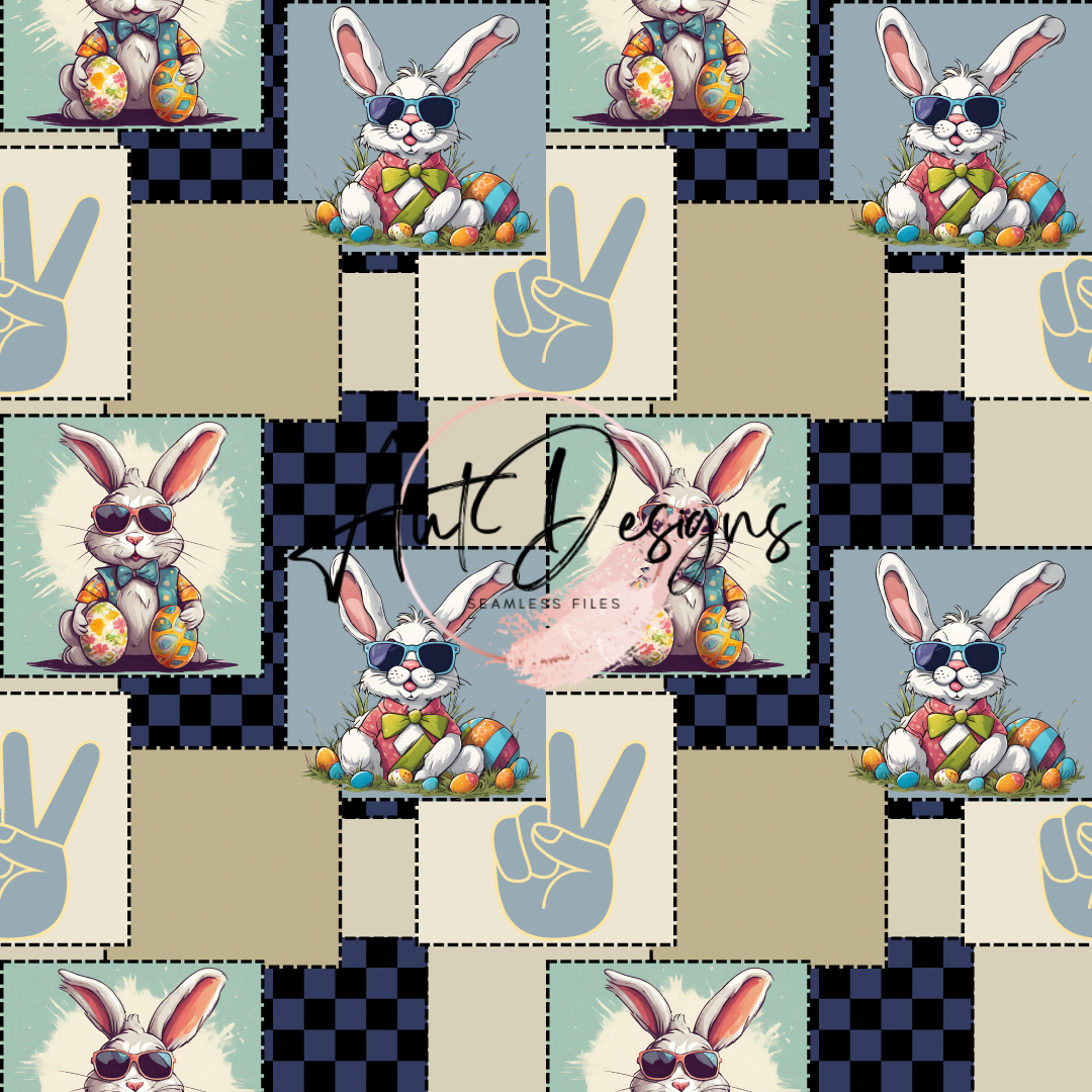 Bunny Patch Seamless File