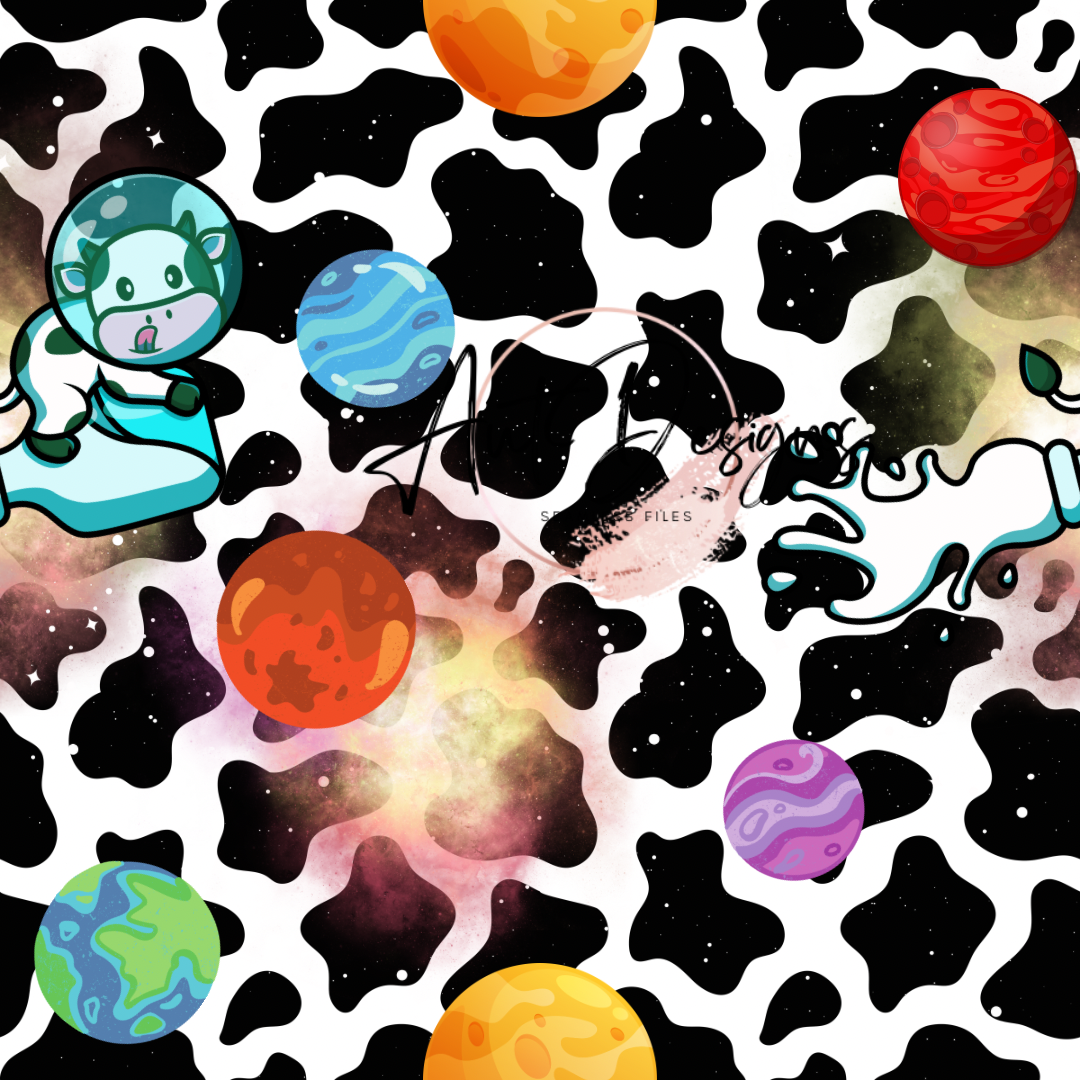 Space Cows Seamless File