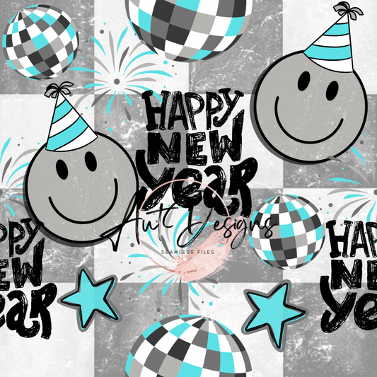 Happy New Year Seamless File