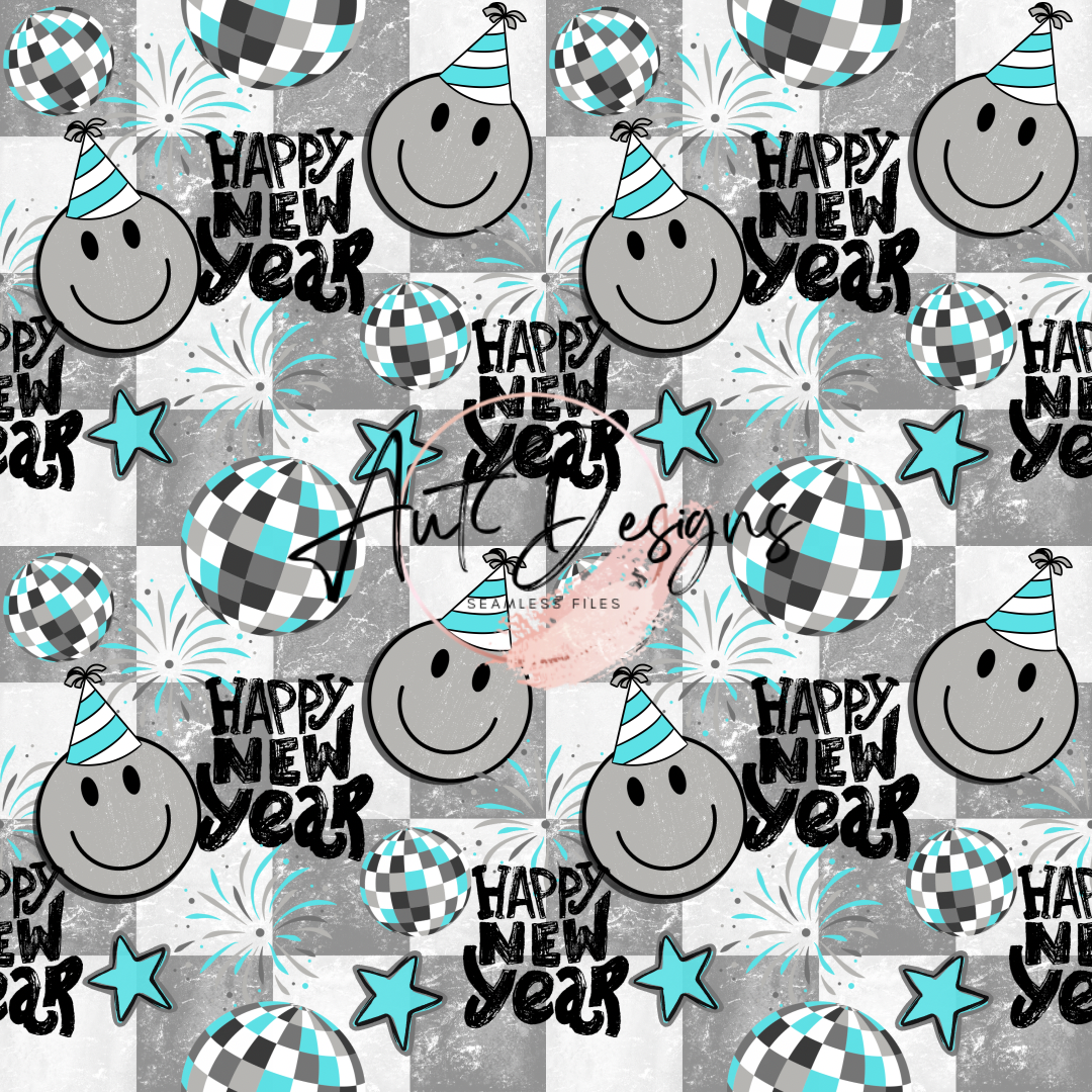 Happy New Year Seamless File